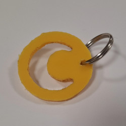 Moon | Recycled keychain