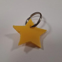 Star | Recycled keychain