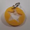 Star circle | Recycled keychain