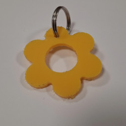 Flower | Recycled keychain