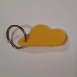 Cloud | Recycled keychain