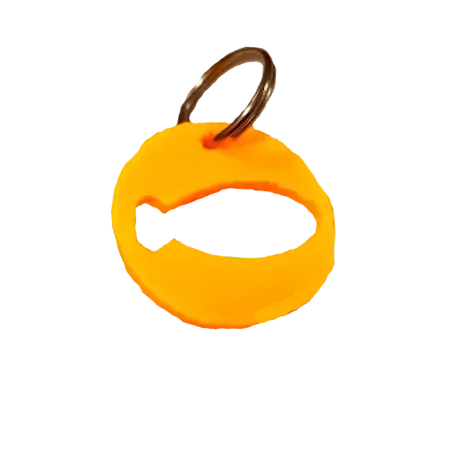 Foto e mbulesës së zinxhirit të çelësave të ricikluar