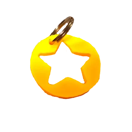 Foto e mbulesës së zinxhirit të çelësave të ricikluar