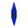 Blue Tucktec kayak top view