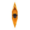 Yellow Tucktec kayak top view