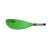 Green AMBER-2 paddle used for folding kayaks